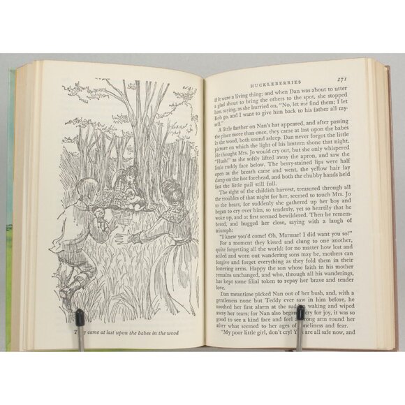 Little Men by Louisa May Alcott, Grosset & Dunlap, Companion Library 1963 - Picture 9 of 10